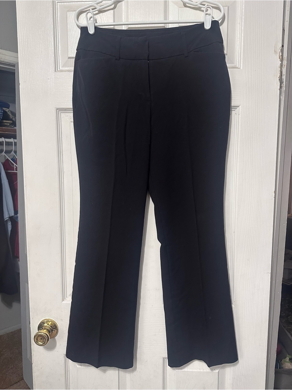 Time and Tru Black Women's Dress Pants - Classic Straight Leg